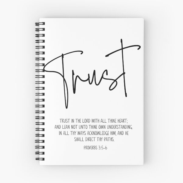 Item preview, Trust In The Lord, Proverbs 3:5-6, Modern Bible Verse Wall Art, Christian Decor, Scripture designed and sold by Dzhenka-Balimez.