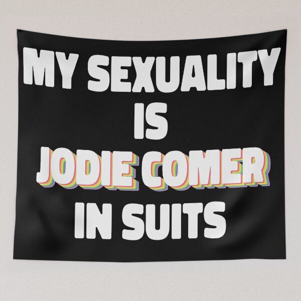 Artikelvorschau, Meine Sexualität ist Jodie Comer in Anzügen entworfen und verkauft von ColoredRatio.