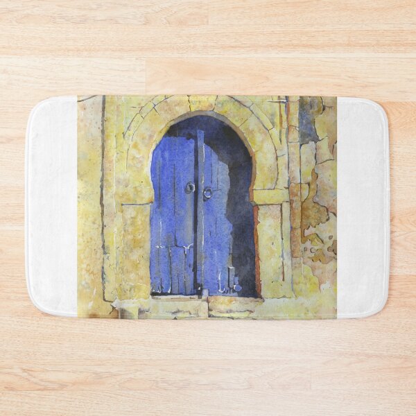 Item preview, Blue doorway on house in Sidi Bou Said- Tunisia.  designed and sold by rfoxphoto.