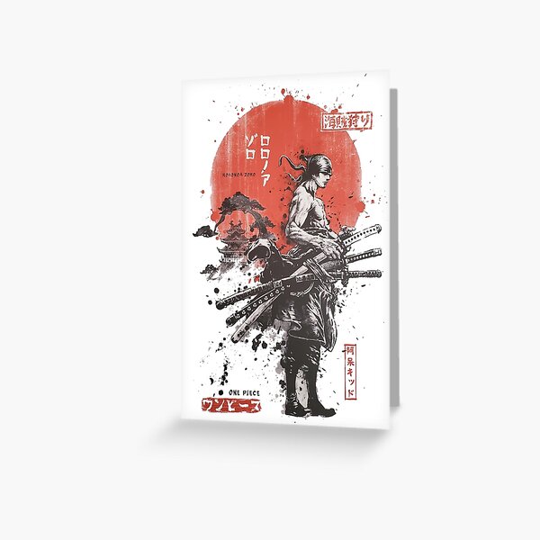 Roronoa Zoro Greeting Card
