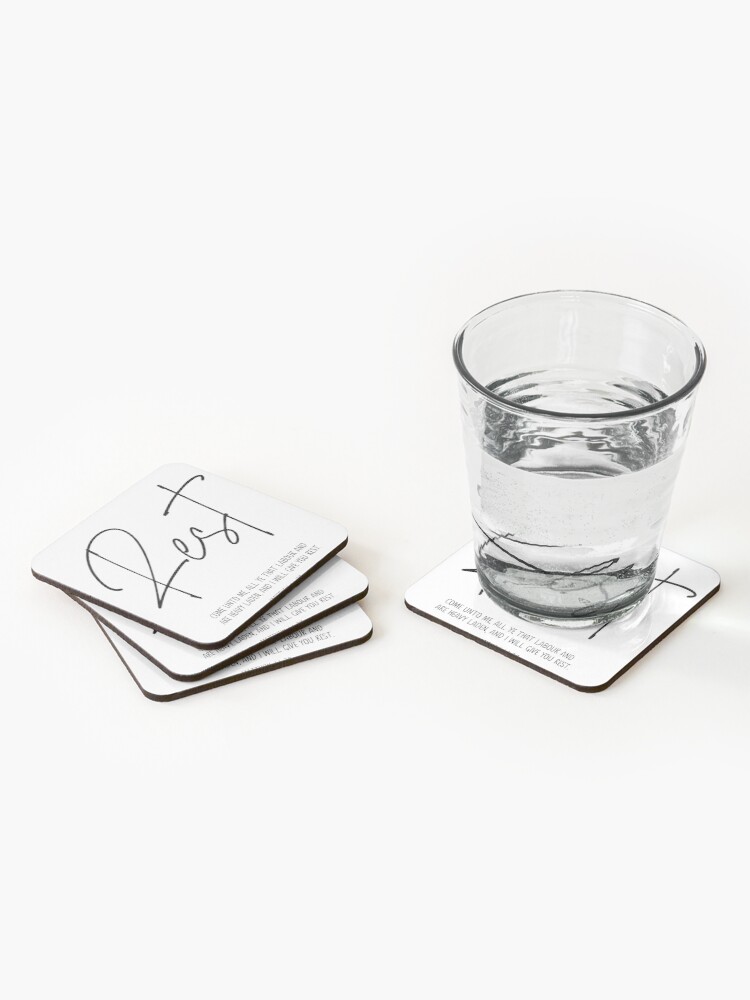 I Will Give You Rest {Coasters} I Will Give You Rest {Coasters}