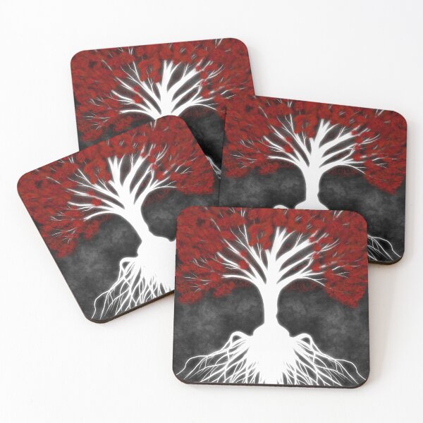 Item preview, Tree with red leaves designed and sold by Kcinnik.
