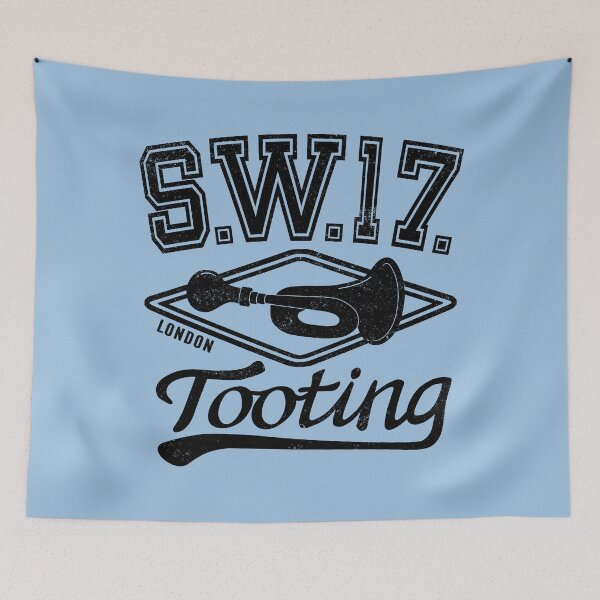 Item preview, Tooting State Of Mind - Black/Blue designed and sold by ShorelineSally.