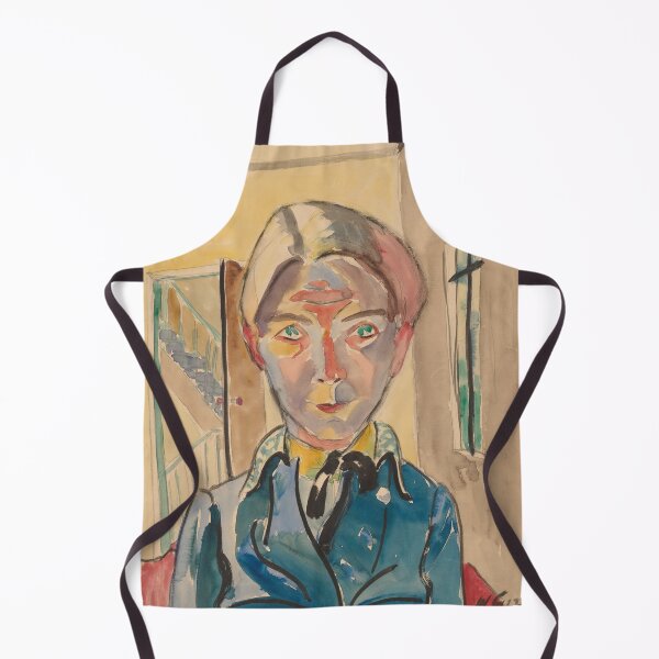 Item preview, Walter Gramatté Self-Portrait in Front of Stairs designed and sold by Vintage Wall Art.