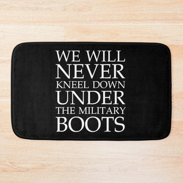 Item preview, We will never kneel down under the military boots designed and sold by K-icon.