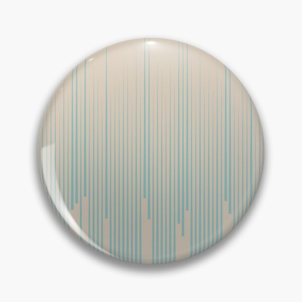 Artikelvorschau, Aqua und Beige Frequenz Line Art Muster 2021 Farbe des Jahres Aqua Fiesta und Sauerteig entworfen und verkauft von ColorOfTheYears.