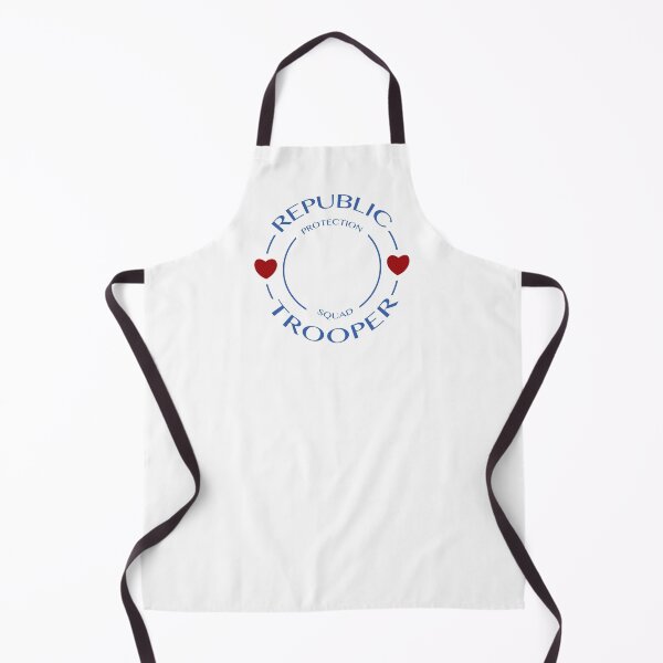 Item preview, Republic Trooper Protection Squad Heart Patch designed and sold by PlanetaryArtist.