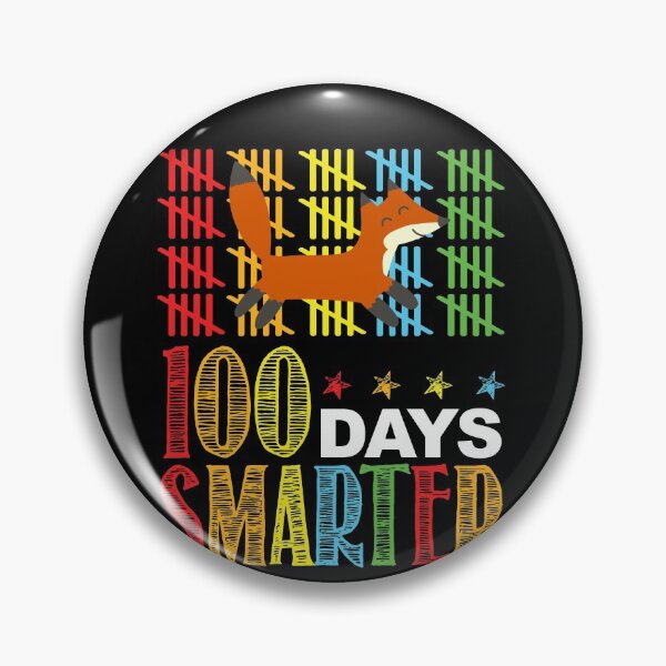 Item preview, 100 Days Smarter Fox Kids 100 Days Of School designed and sold by Ibu83.
