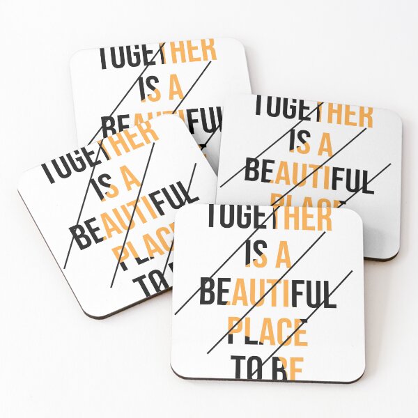 Item preview, Together is a beautiful place to be ! designed and sold by doucelune.
