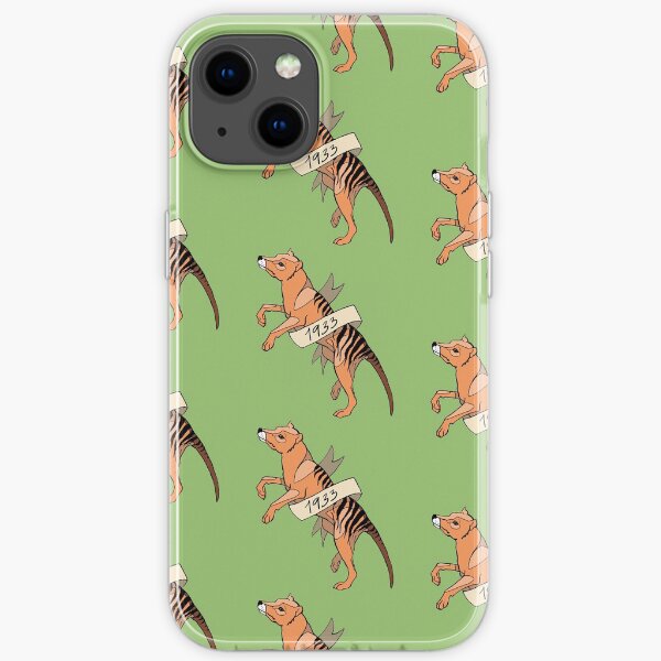 Thylacines - Tasmanian Tigers iPhone Soft Case