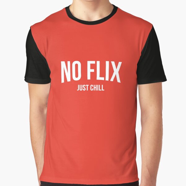 Artikel-Vorschau von KEIN FLIX NUR CHILL | Lustiges Netflix Style Design, designt und verkauft von LTFRstudio.