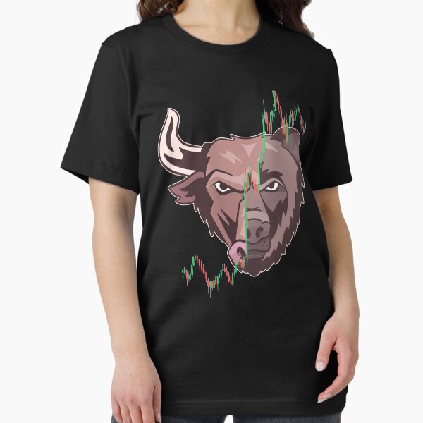 Vista previa del artículo con la obra «Bull vs Bear Candlestick Chart Mercado de valores Inversor Trader», diseñado y vendido por mikels.