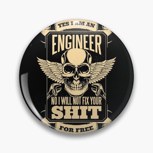 Item preview, Yes I am an engineer No I will not fix your pc for free Vintage designed and sold by Piztees.