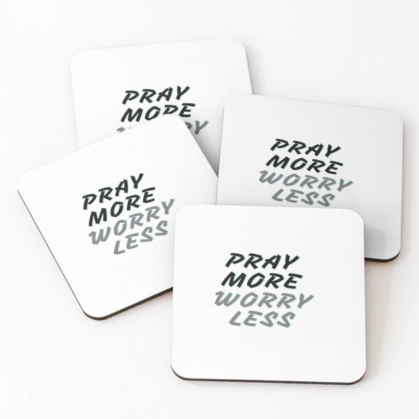 Item preview, Pray More Worry Less designed and sold by DigitalNobleman.