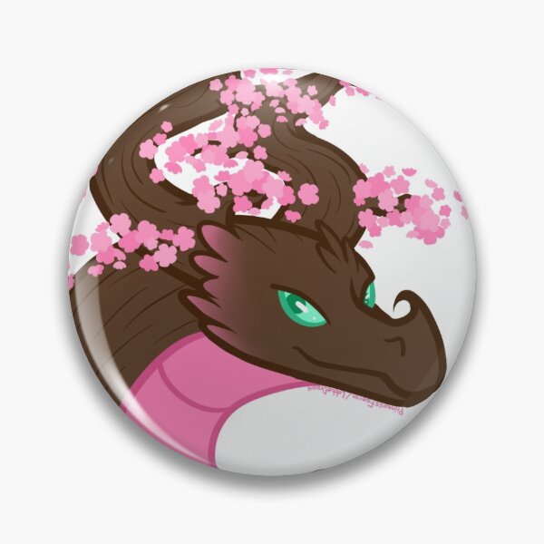 Item preview, Cherry Blossom Tree Dragon Bust designed and sold by LotteDraws.