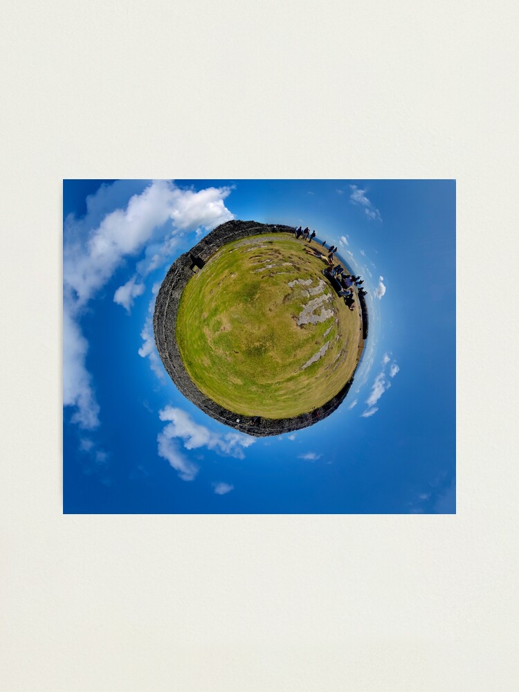 Alternate view of Fortified Ball - Inside Dun Aengus stone fort Photographic Print