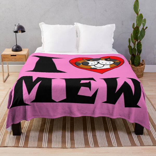 Item preview, I HEART MEW - CALICO CAT designed and sold by RawSunArt.