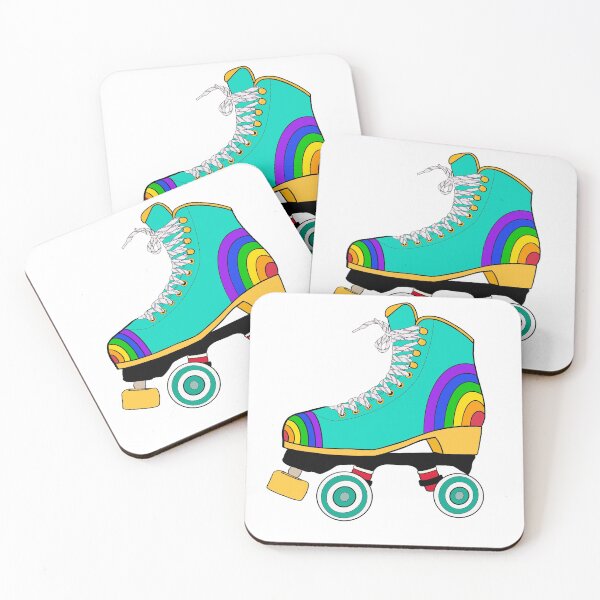 Item preview, Rainbow Roller Skate designed and sold by amywrites.