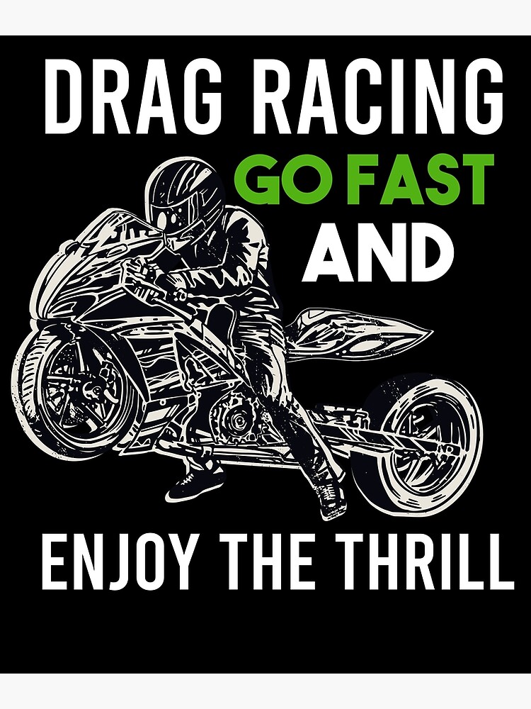 " Drag Racing Gifts Dirt Track Race motorcycle" Poster by ThePerfect