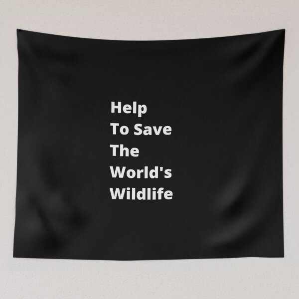 Item preview, Help To Save, The World's Wildlife designed and sold by dress-in.