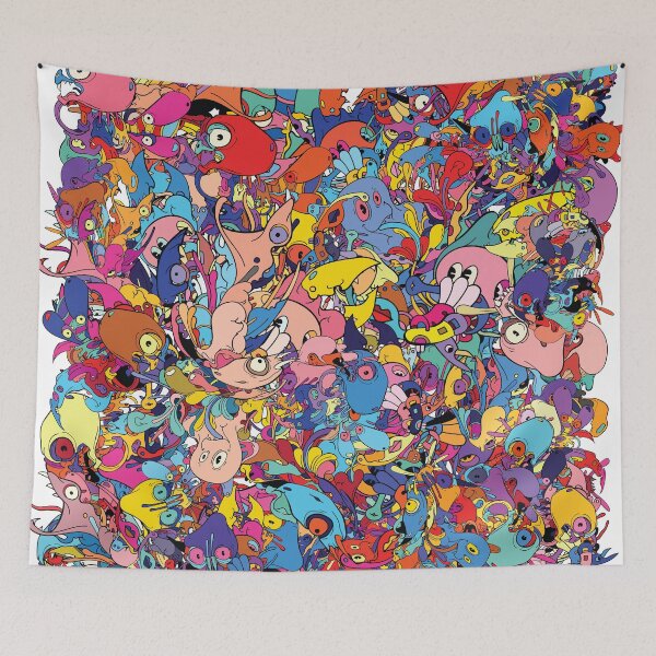 Item preview, Doodle Scary Creatures designed and sold by amithachapa.
