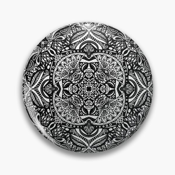 Item preview, Intricate Black and White Mandala  designed and sold by hai1ey-design.