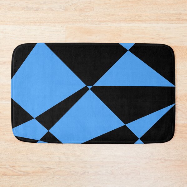 Item preview, Black and Blue Geometric Pattern designed and sold by iconatastic.