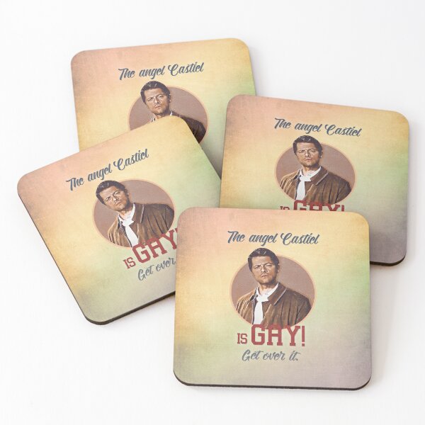 Item preview, Castiel is Gay PSA designed and sold by CharCubedDesign.