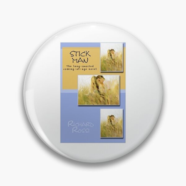 Item preview, Stick Man novel cover designed and sold by RichardRossiArt.