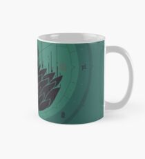 Schwarze Dahlie Tasse (Standard)