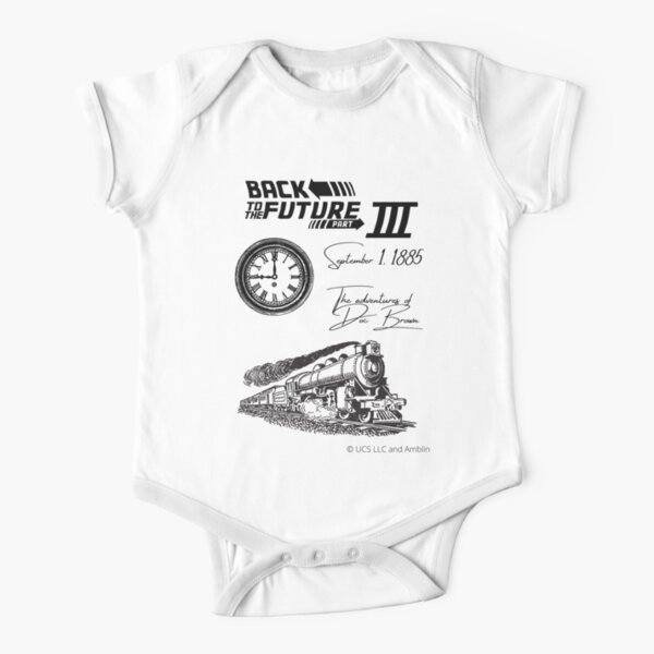 Back to the future hot sale onesie