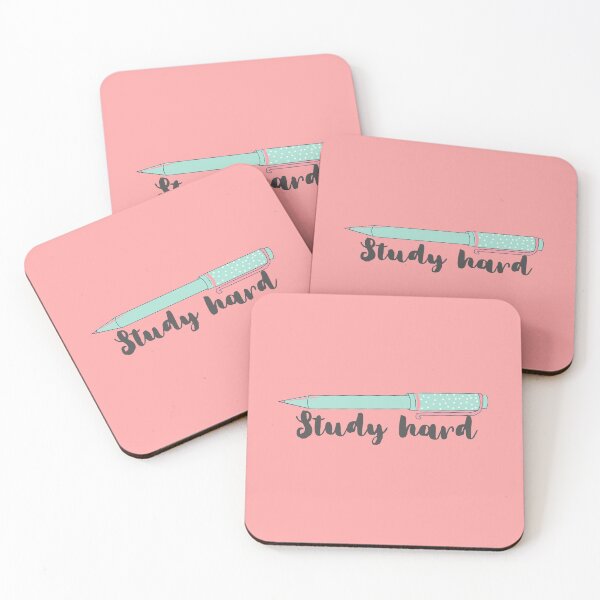 Item preview, Study Hard | Illustration designed and sold by KarolinaPaz.