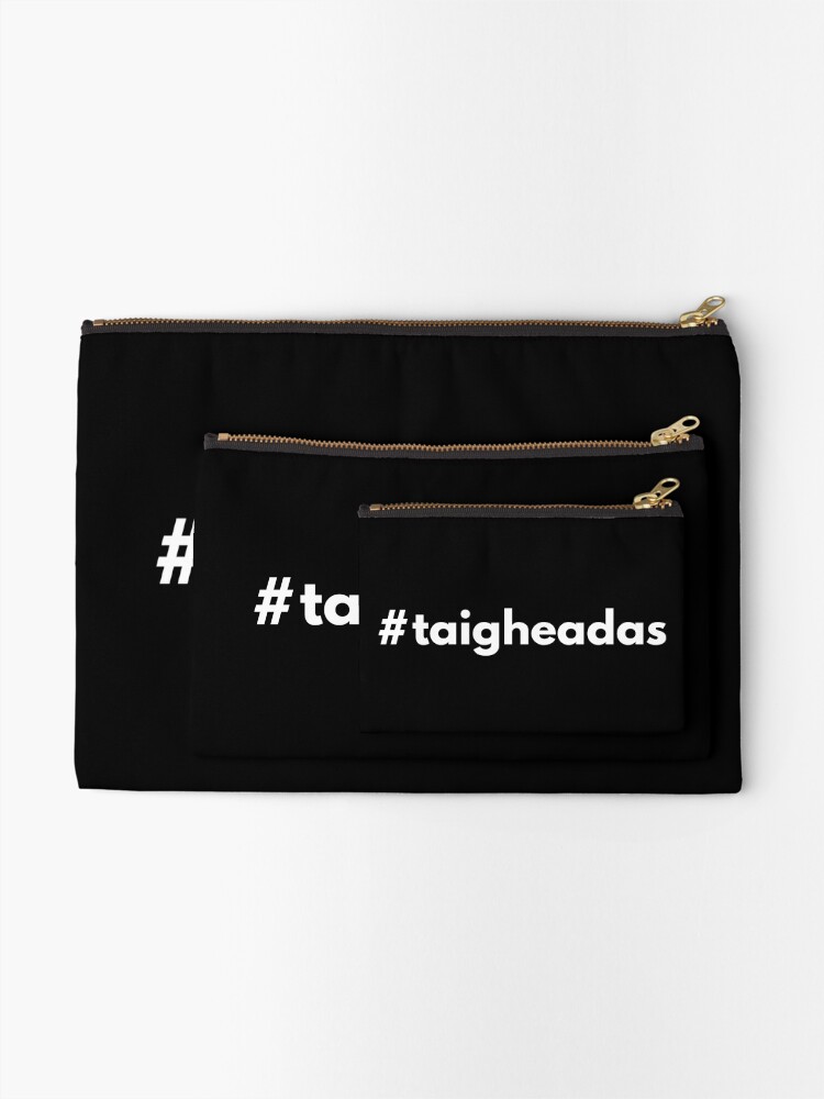 Thumbnail 2 of 4, Zipper Pouch, Hashtag Taigheadas designed and sold by HashtagZone.