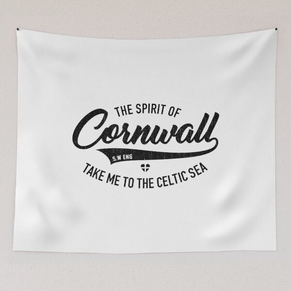 Item preview,  THE SPIRIT OF CORNWALL, TAKE ME TO THE CELTIC SEA, USED LOOK BY SUBGIRL designed and sold by SUBGIRL.