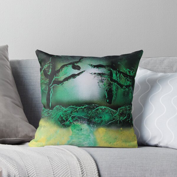 Item preview, escena del paisaje del bosque espeluznante designed and sold by Twinkleb17.