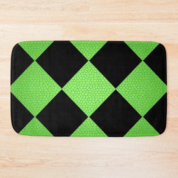 Item preview, Pattern Chessboard Black and Green designed and sold by emhoteb.