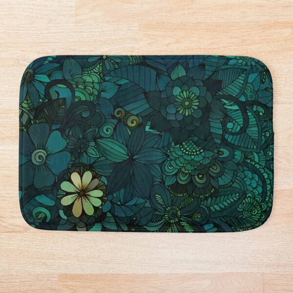 Item preview, Green Flower Pattern designed and sold by ClassicalAnime.
