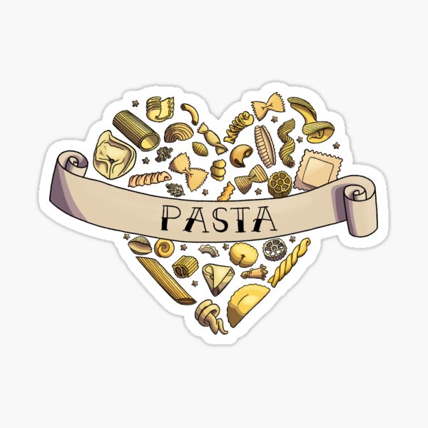 Pasta Love Sticker