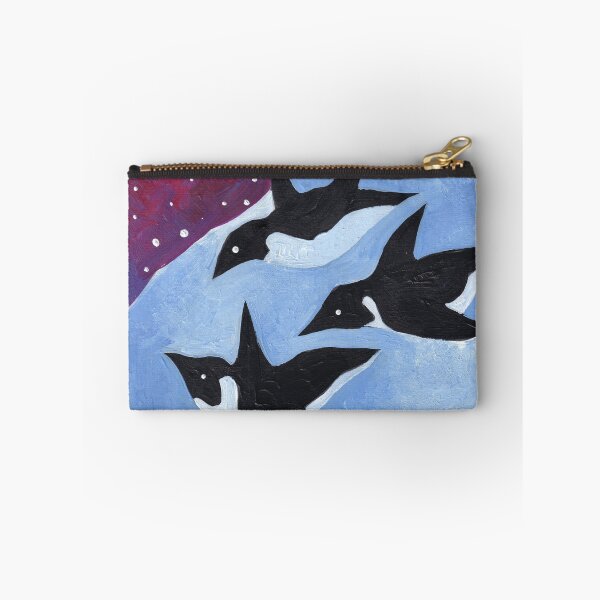 Item preview, "Happy Penguins" designed and sold by phoebedeanart.