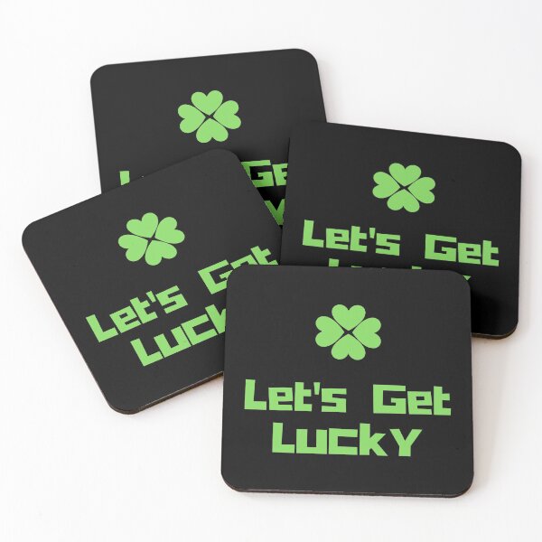 Item preview, Lets Get Lucky Green designed and sold by concettaellis.