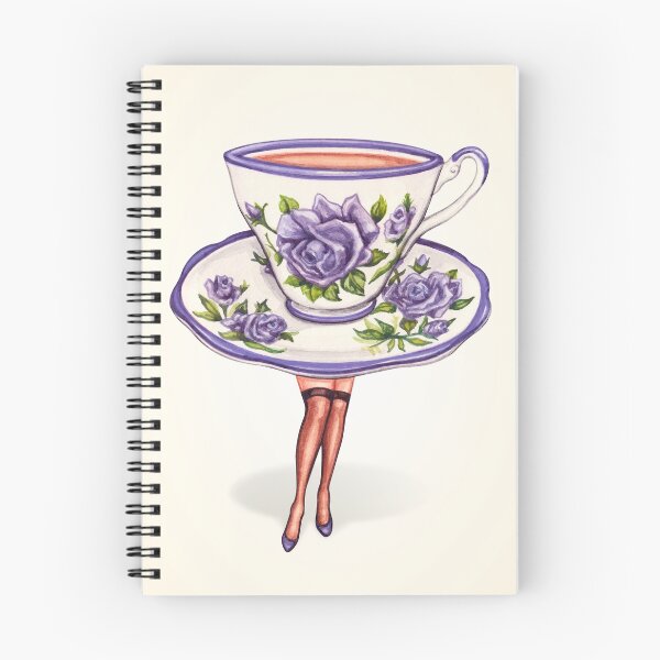 Item preview, Tea Cup Pin-Up designed and sold by Kelly  Gilleran.