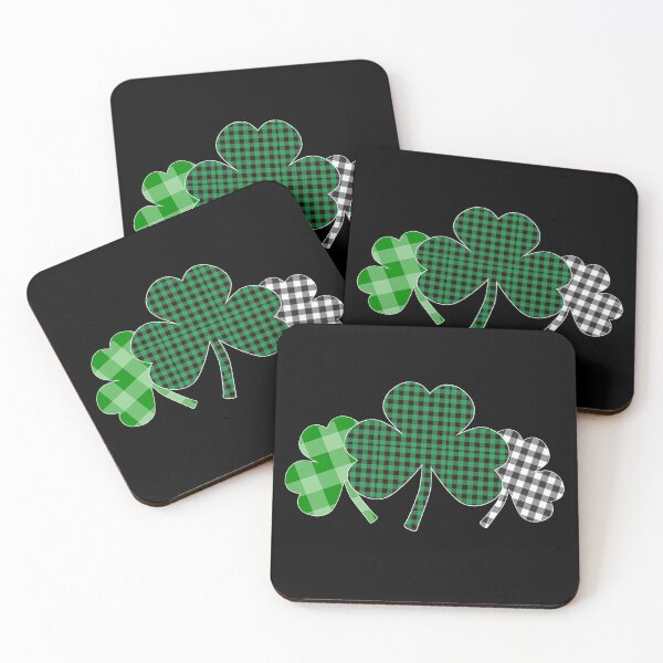 Item preview, Plaid Shamrock Trio | Fun St. Patricks Day Design designed and sold by Rabbitti.