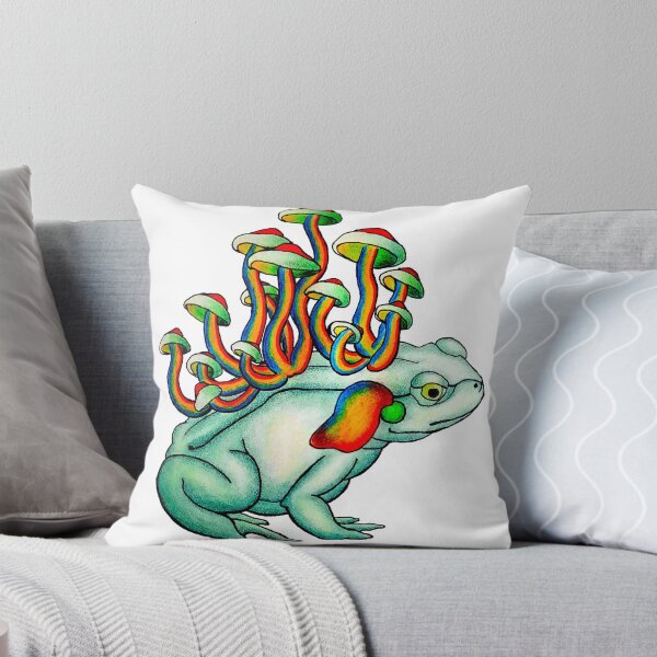 Item preview, Psychedelic Mushroom Toad  designed and sold by Marie Daum.