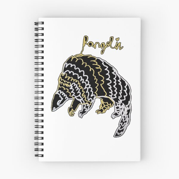 Item preview, Pangolin ambidextrous line drawing  designed and sold by orangerinka.