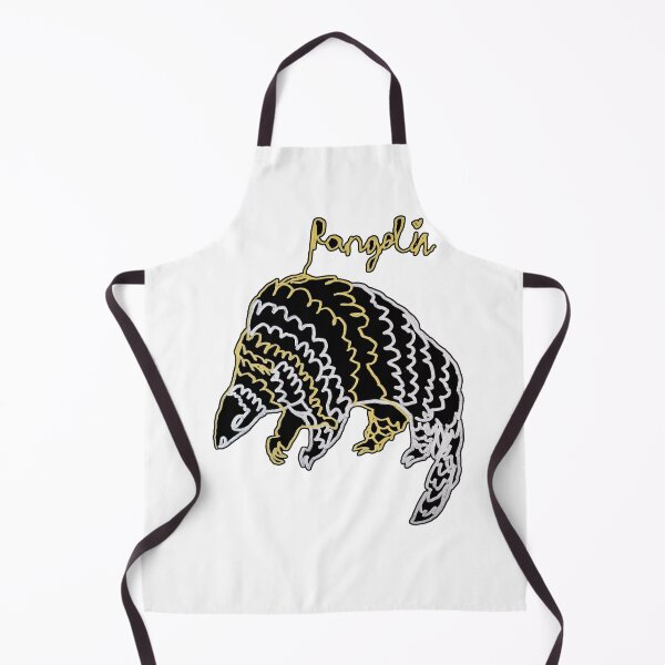 Item preview, Pangolin ambidextrous line drawing designed and sold by orangerinka.
