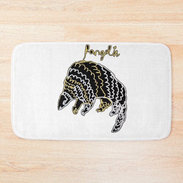 Item preview, Pangolin ambidextrous line drawing  designed and sold by orangerinka.