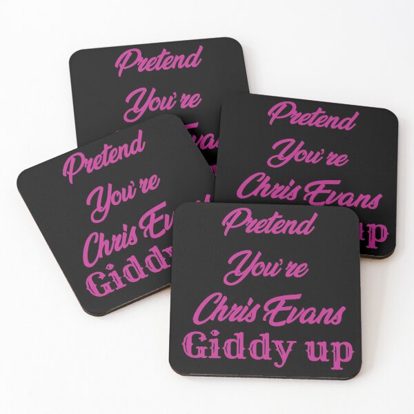 Item preview, Pretend You’re Chris Evans Giddy up designed and sold by Lartheviking.