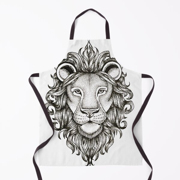 Artikelvorschau, Dotwork Lion entworfen und verkauft von Agavadesigns.