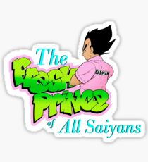 The Fresh Prince of All Saiyans Sticker
