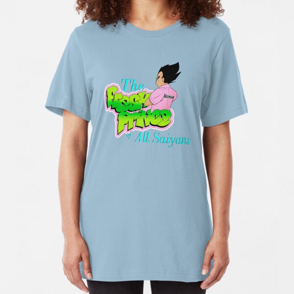 The Fresh Prince of All Saiyans Slim Fit T-Shirt